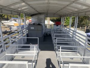 Lucky Lady getting ready for fresh paint and new upholstery