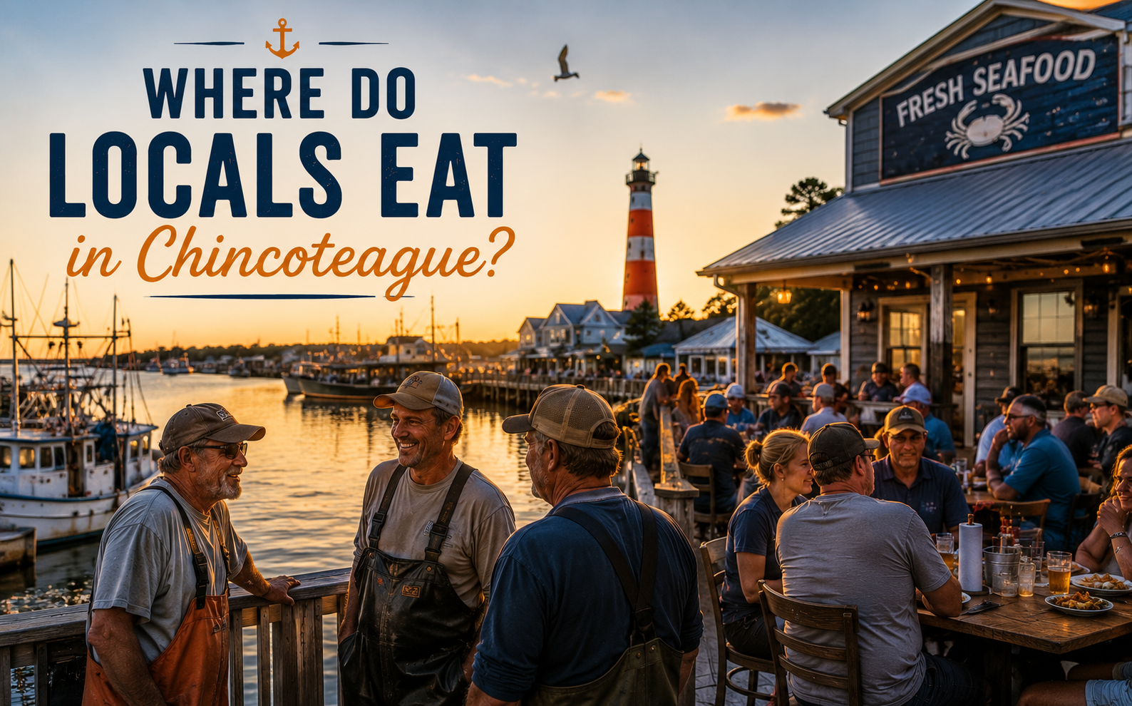 Where do Locals eat in Chincoteague